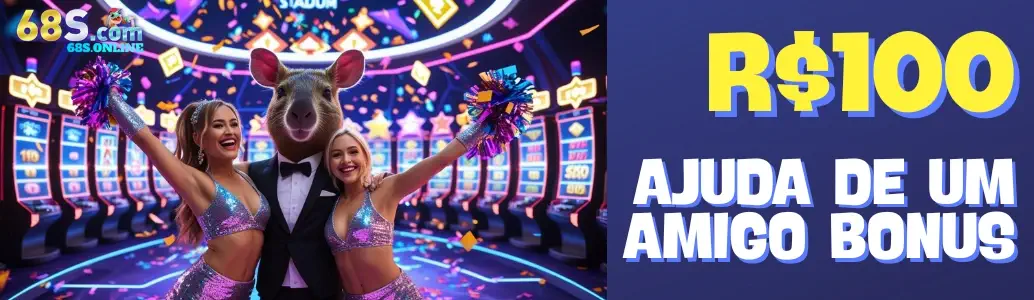 Tela promocional do 68S cassino